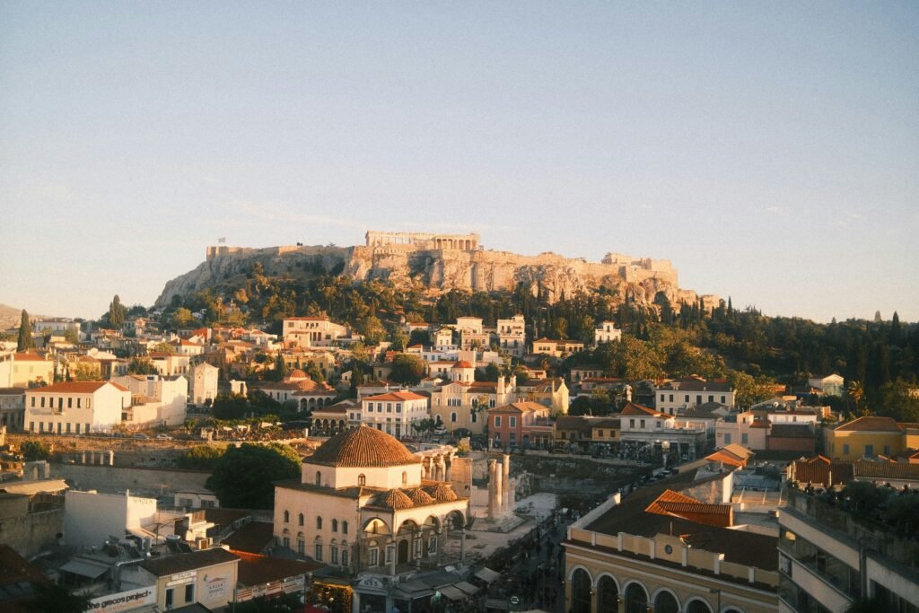 athens-view-arrival-private-transfer-tourpassion