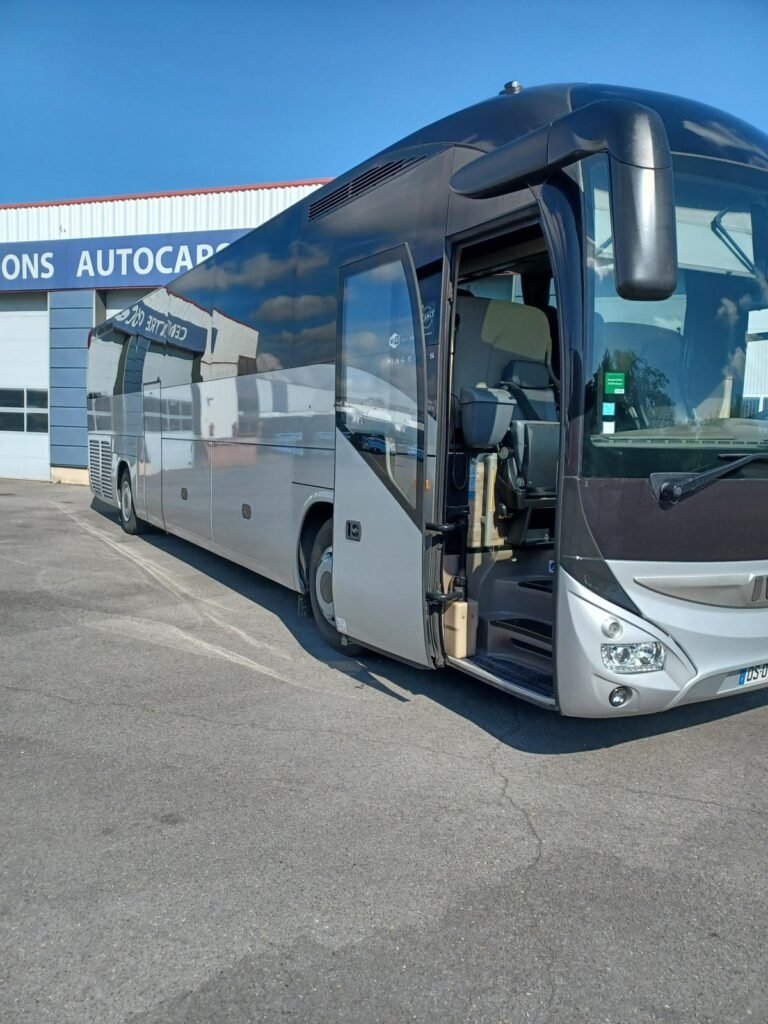 Coach hire in The Hague with a modern touring coach for group transportation