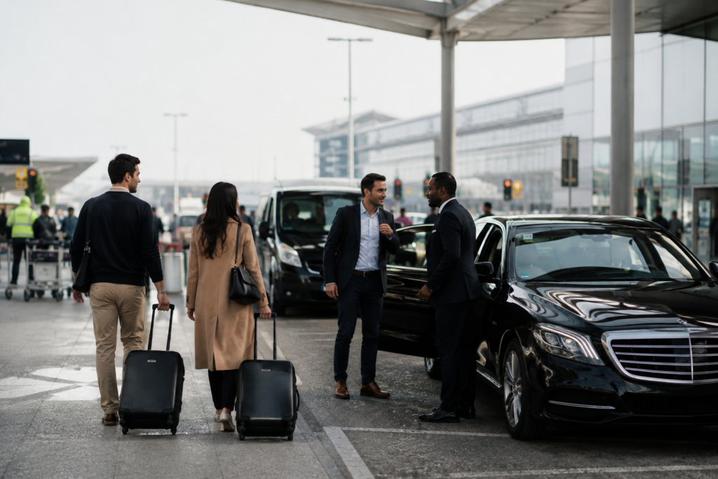 Privattransfer vom Flughafen Schiphol zum Hotel in Amsterdam